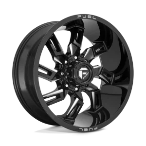Fuel – D747 LOCKDOWN – Black – 20″x10″ -18mm – Summer Wheels – D74720008247